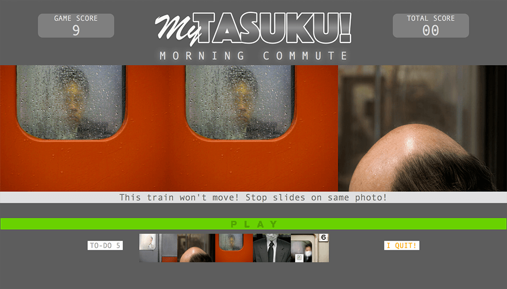 morning commute game screen capture